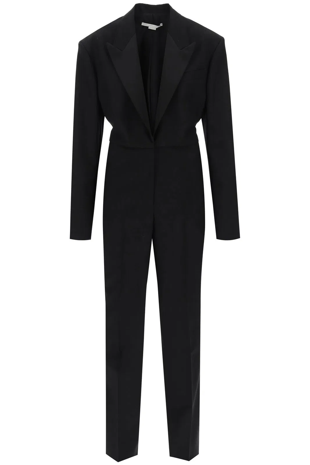 Stella Mccartney Black Wool Jumpsuit