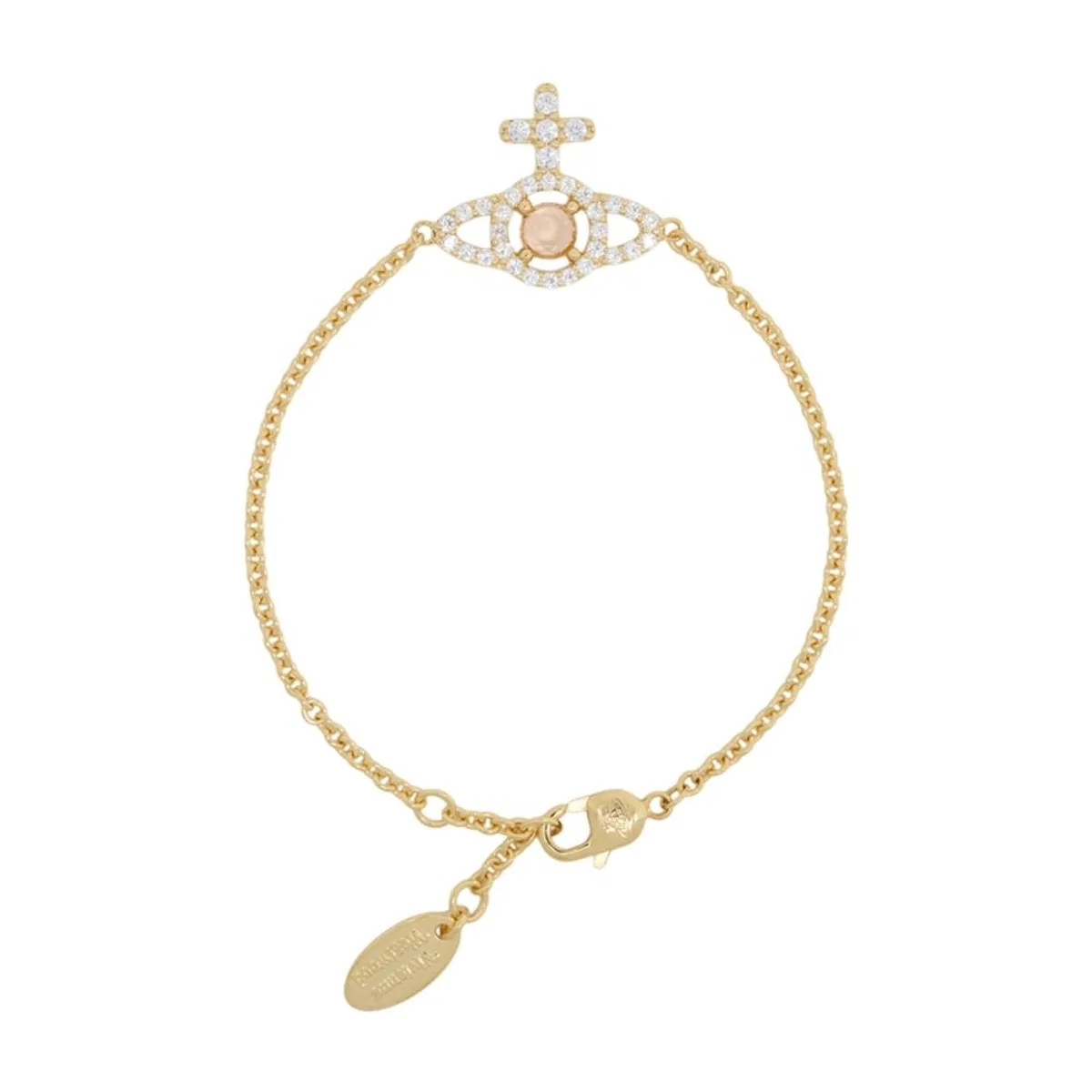 Vivienne Westwood Olympia Cz Bracelet