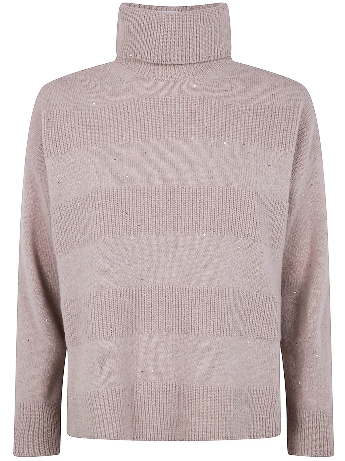 D.Exterior Walnut Brown Wool Sweater