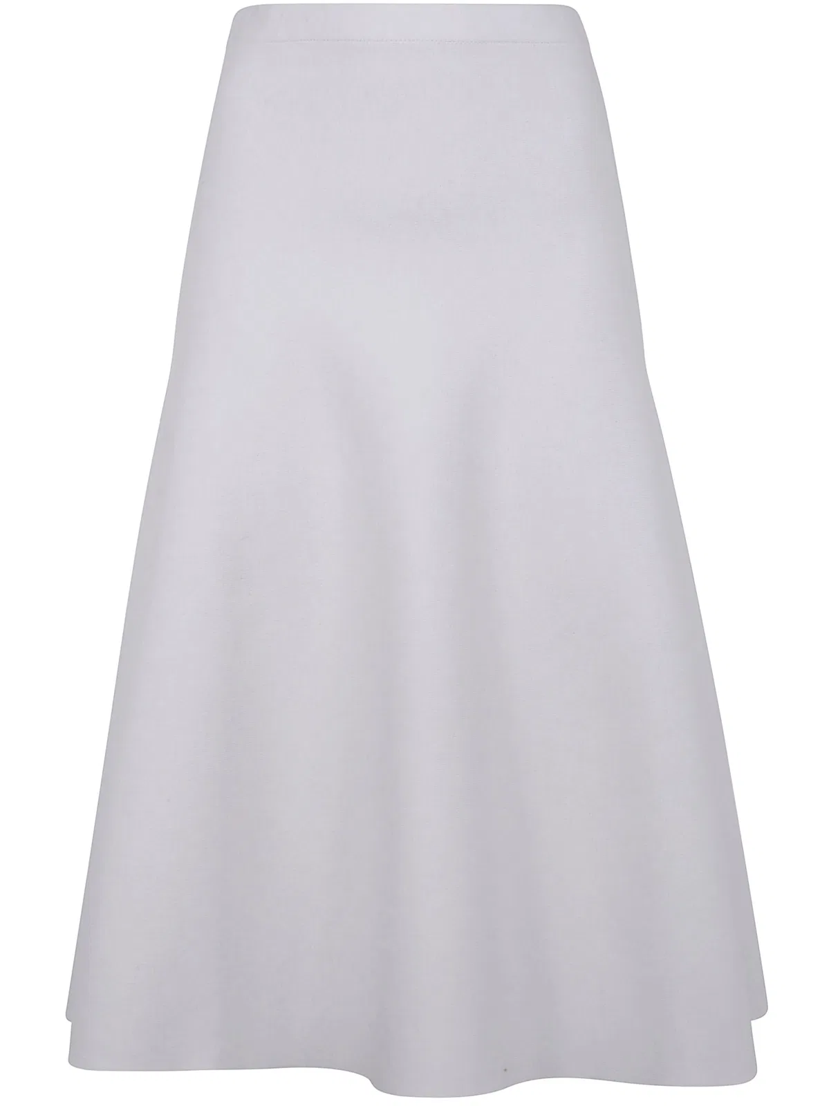 D.Exterior Merinos Double Flared Skirt