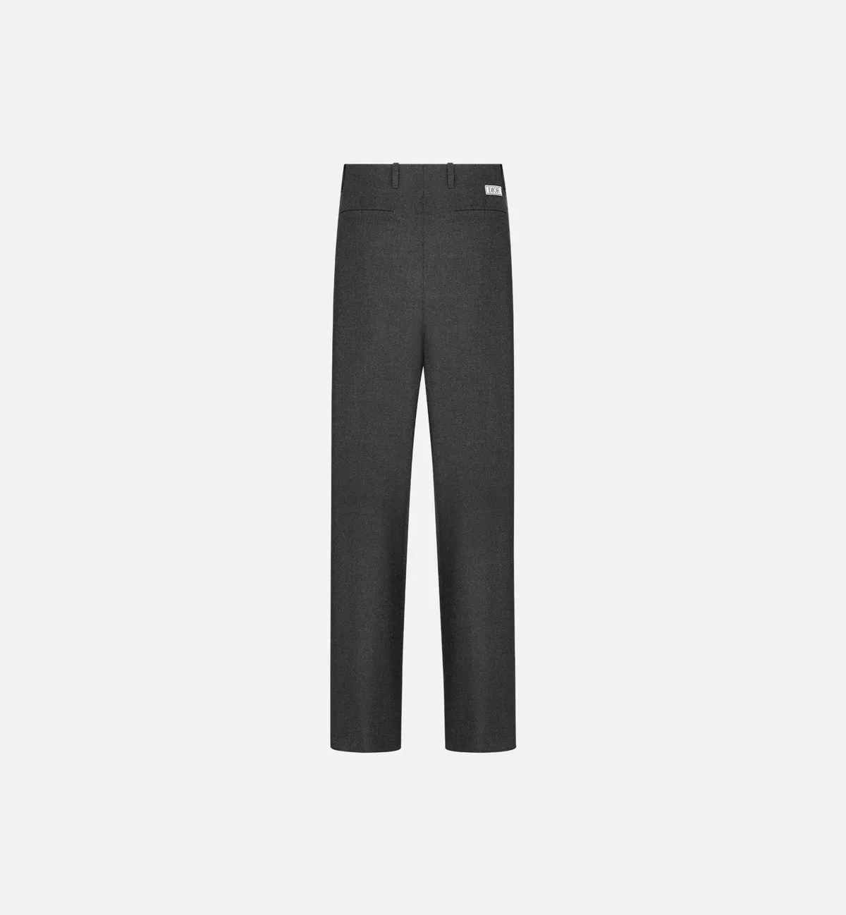 Dior Homme Black Cashmere Woven Pants