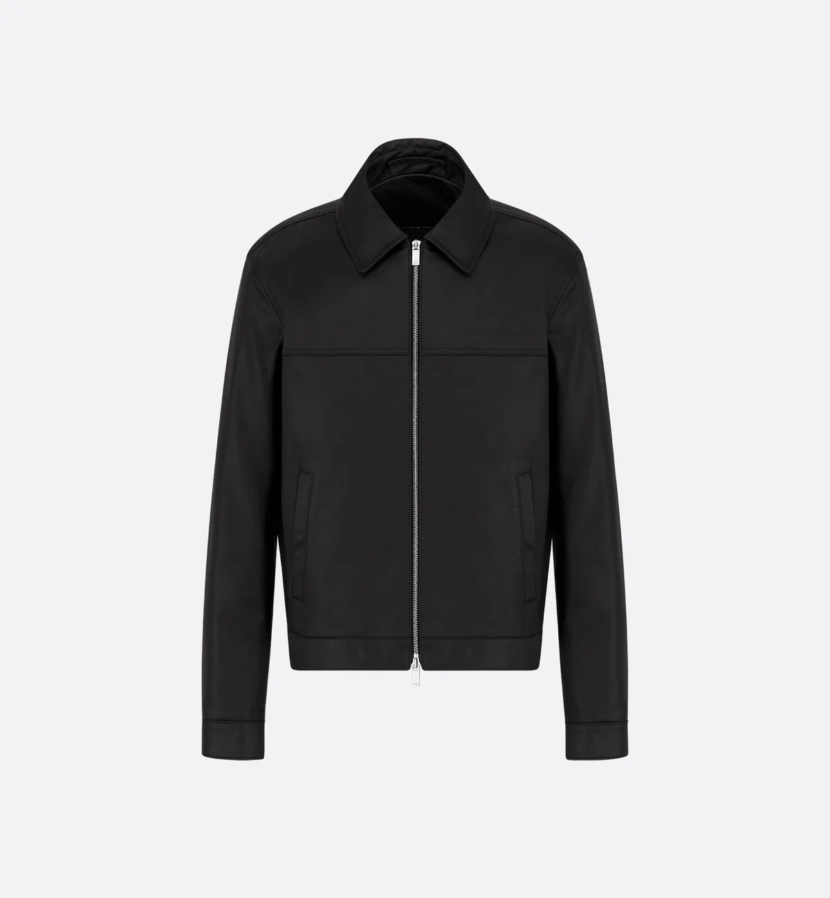 Dior Homme Black Lambskin Leather Jackets