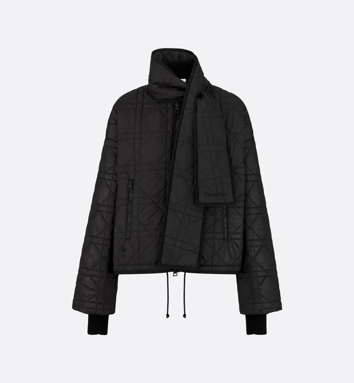 Dior Black Polyester Coat