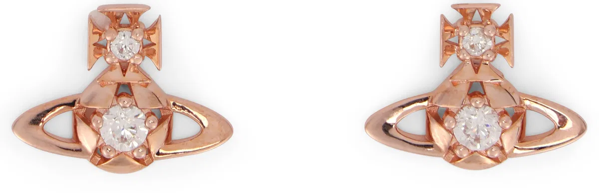 Vivienne Westwood Reina Earrings With Crystals