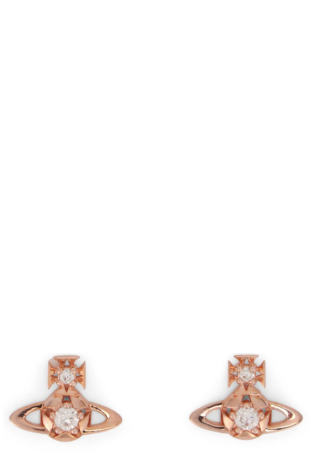 Vivienne Westwood Reina Earrings With Crystals