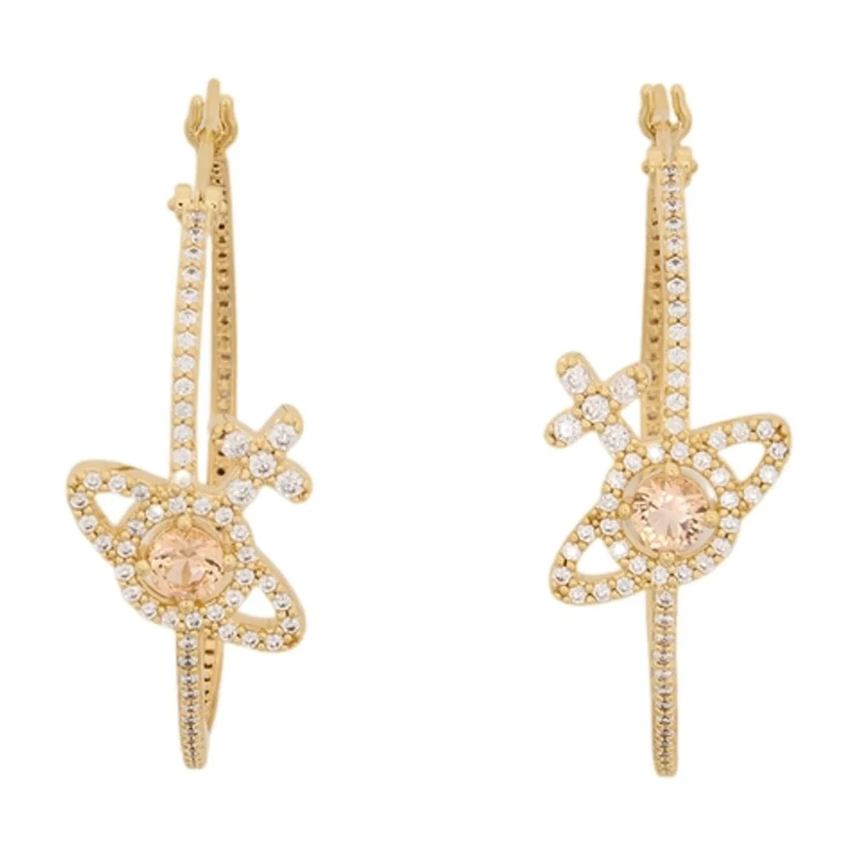 Vivienne Westwood Olympia Cz Earrings