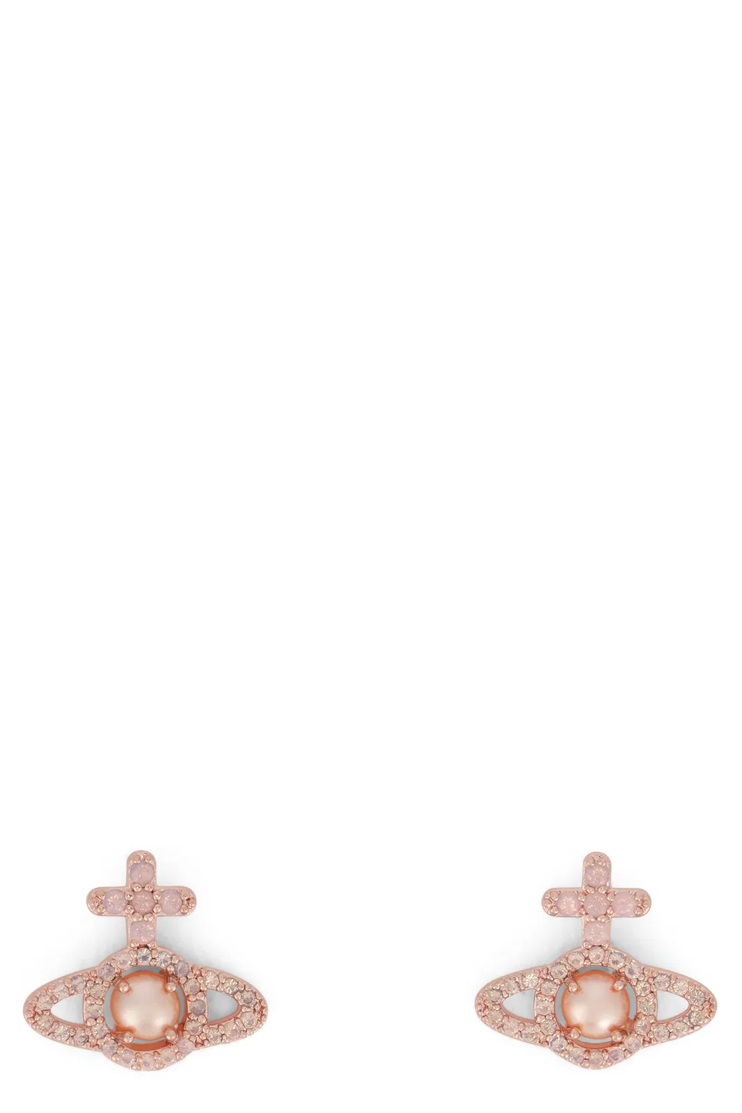 Vivienne Westwood Olympia Earrings With Decorative Crystal