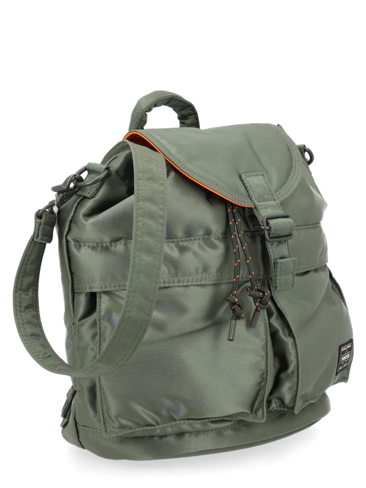 Porter Yoshida Green Nylon Backpack