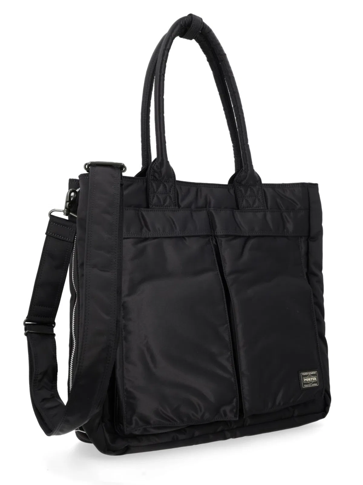 Porter Yoshida Black Nylon Handbag