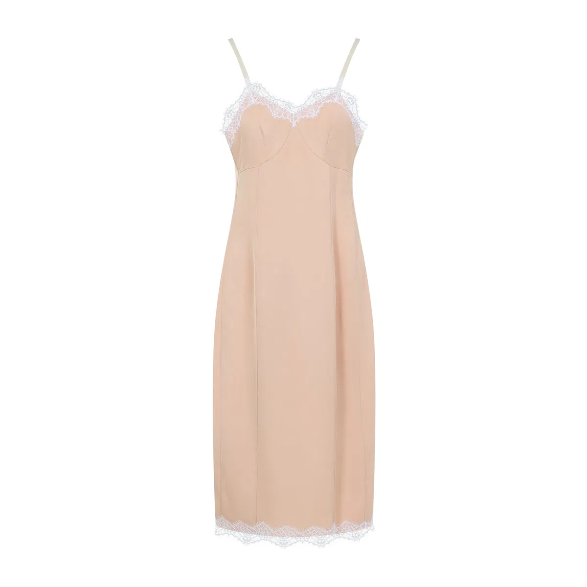 Carven Lingerie Viscose Midi Dress
