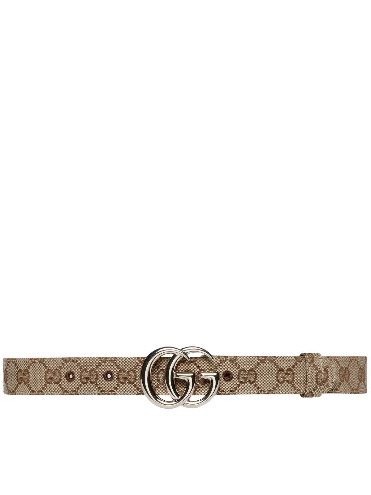 Gucci Original Gg Beige Leather Belt
