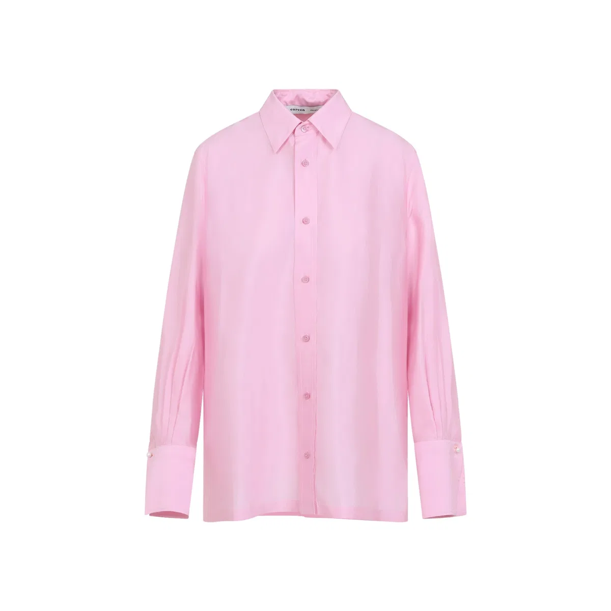 Carven Pink Silk Shirt