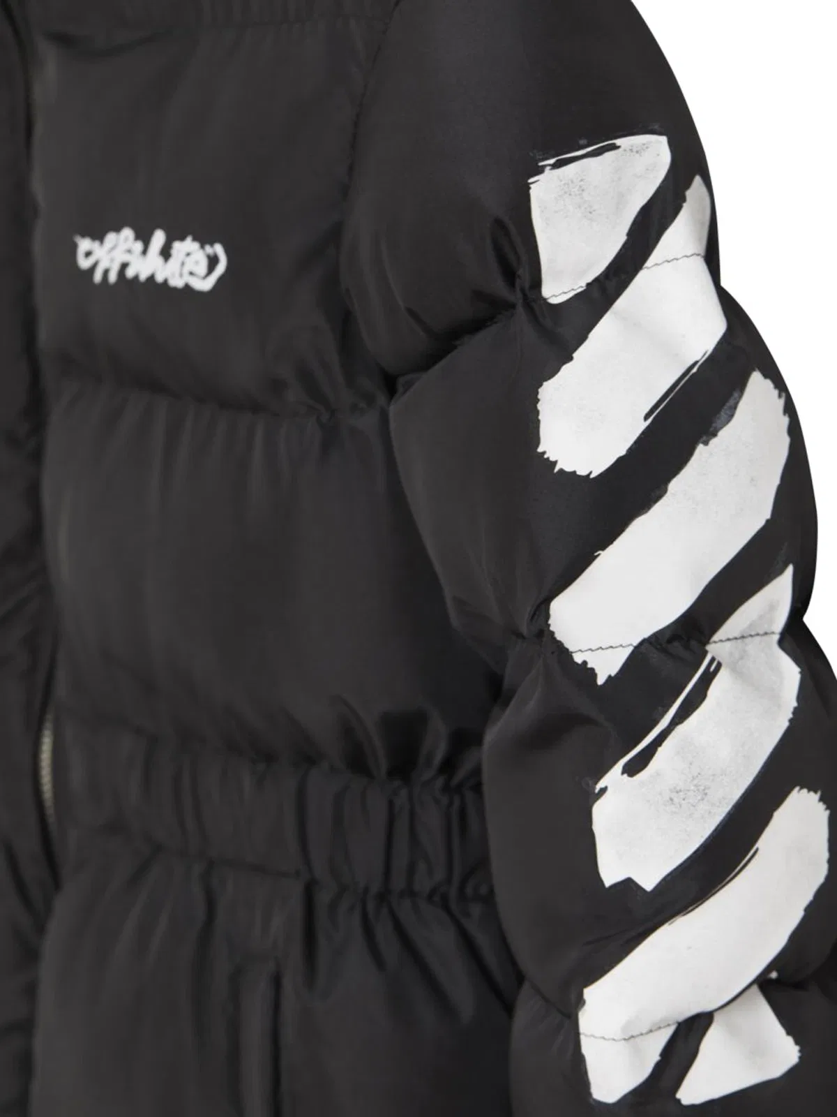 Off-White Piumino Con Zip Diag