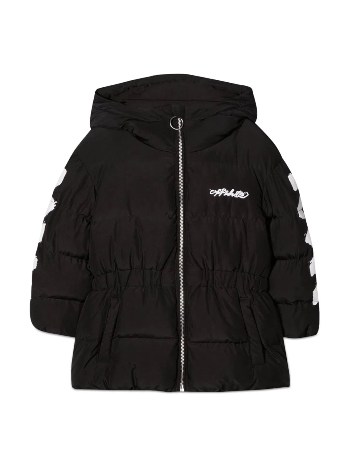 Off-White Piumino Con Zip Diag