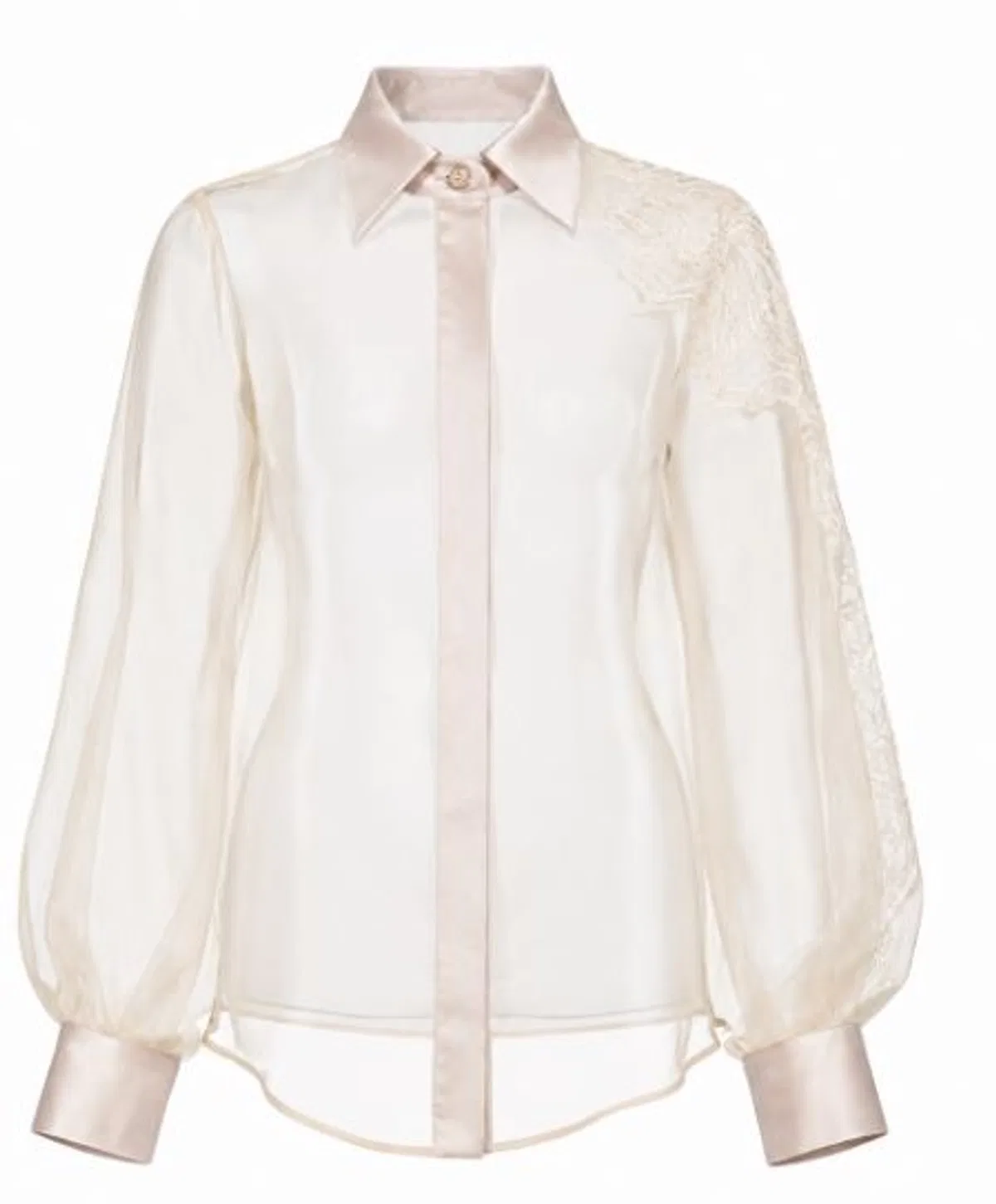 D.Exterior Shell Pink Cotton Shirt