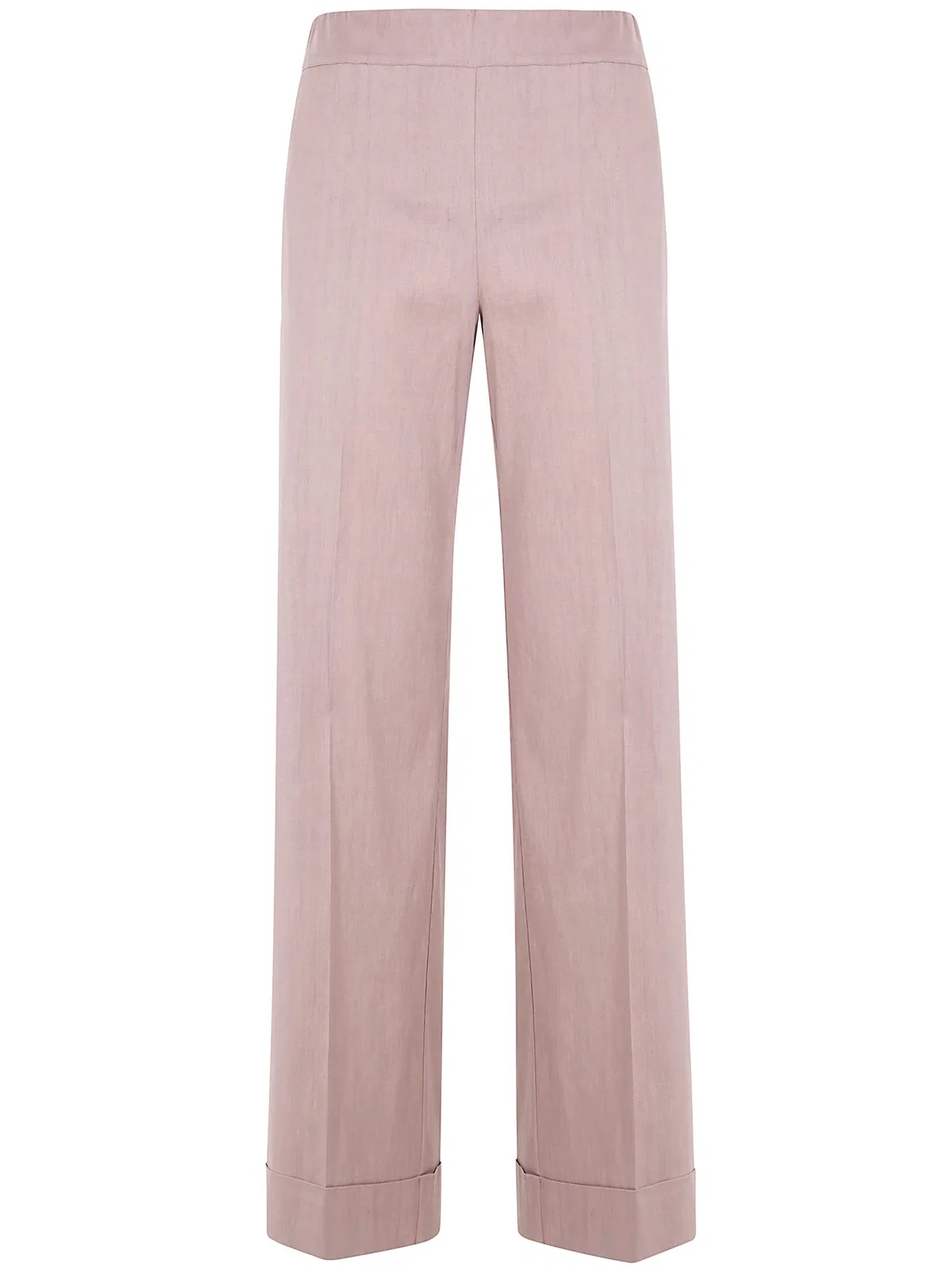 D.Exterior Changing Linen Straight Trousers