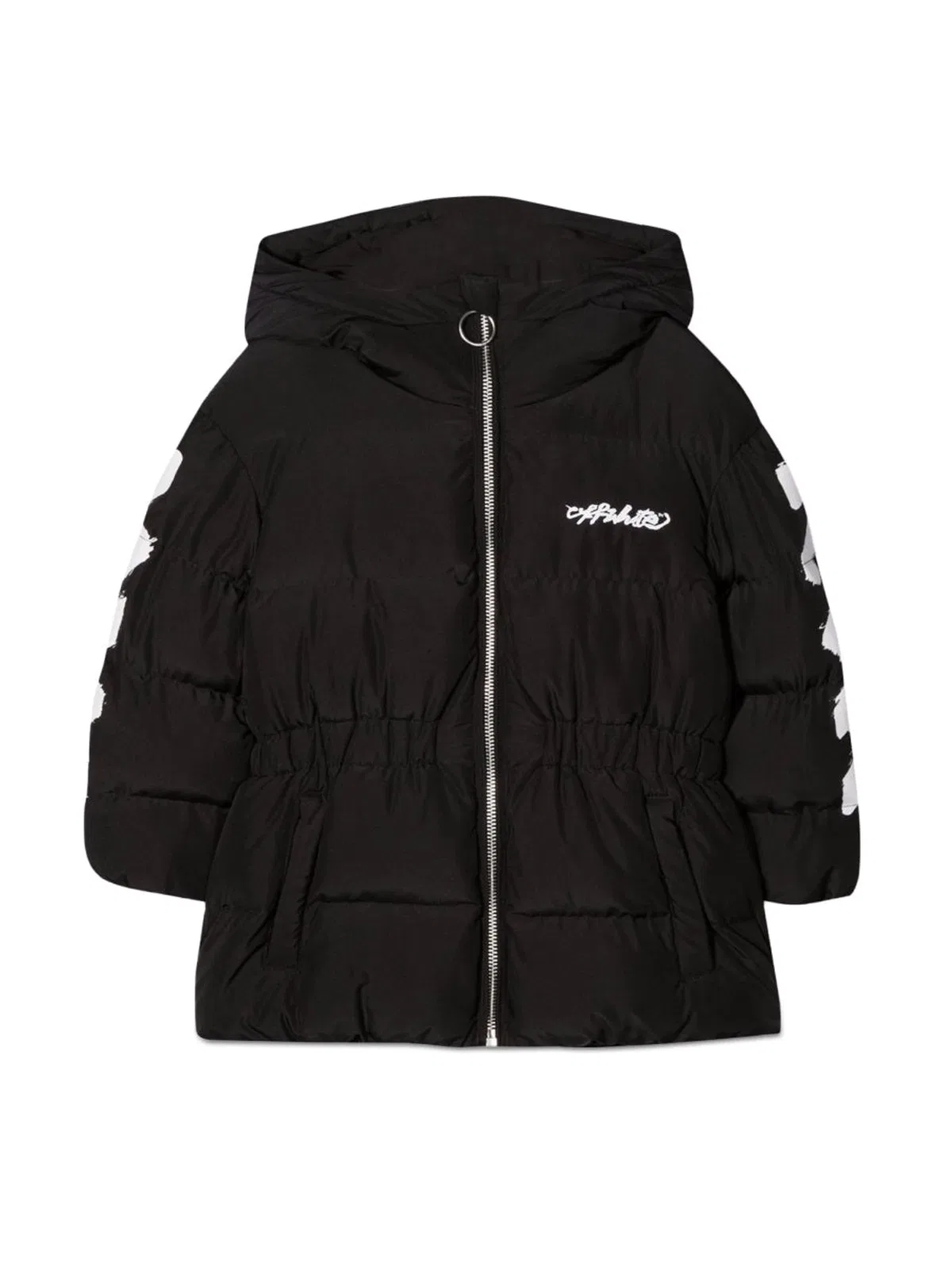 Off-White Piumino Con Zip Diag