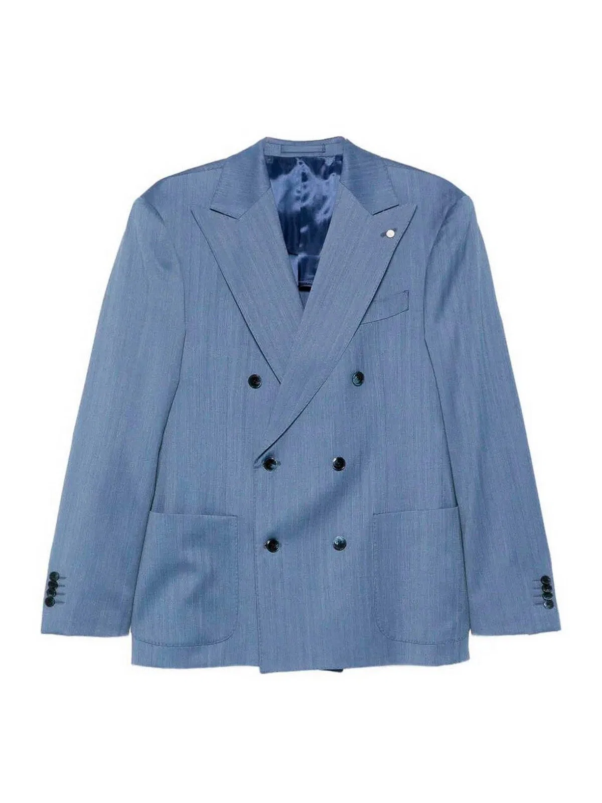 Luigi Bianchi Mantova Virgin Wool Blazer