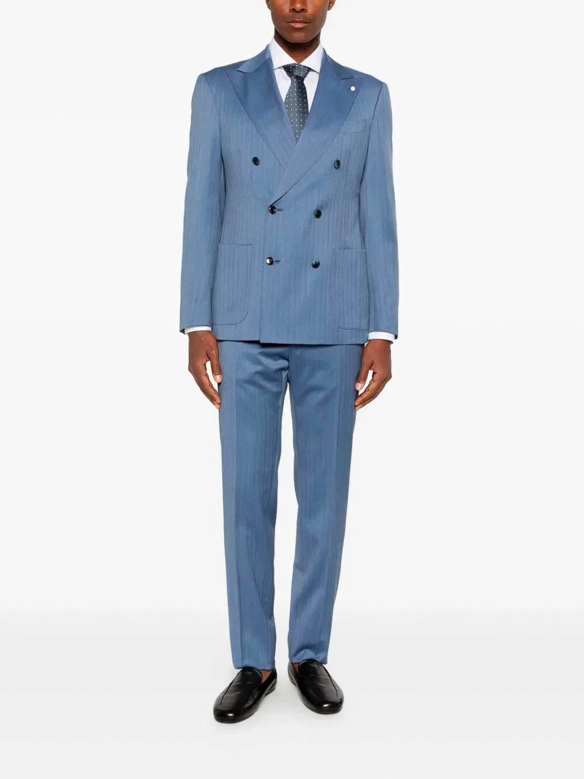 Luigi Bianchi Mantova Virgin Wool Blazer