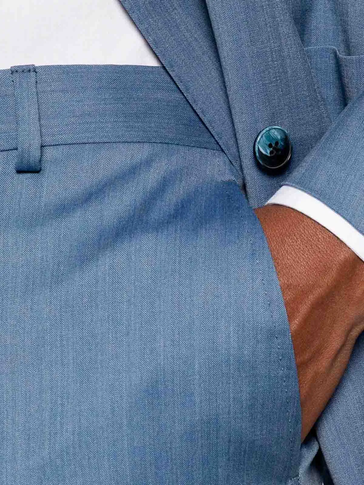 Luigi Bianchi Mantova Virgin Wool Blazer