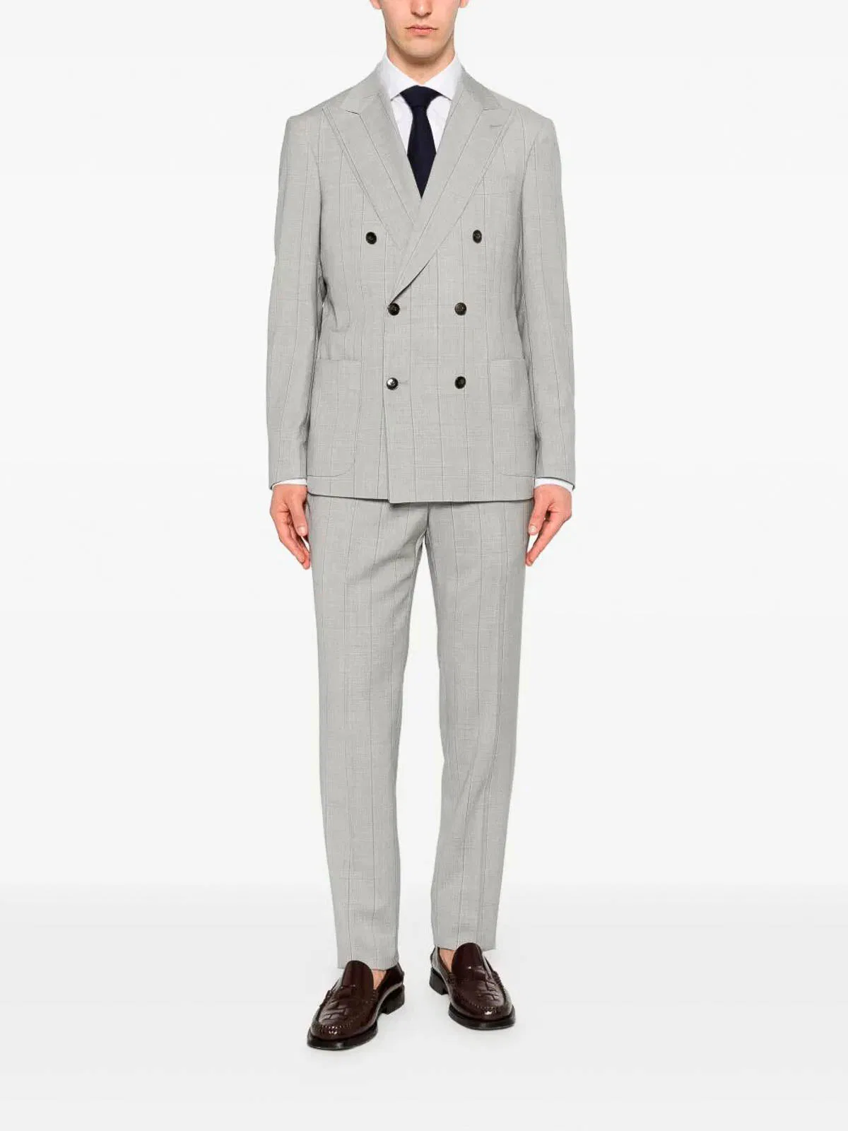 Luigi Bianchi Mantova Virgin Wool Blazer