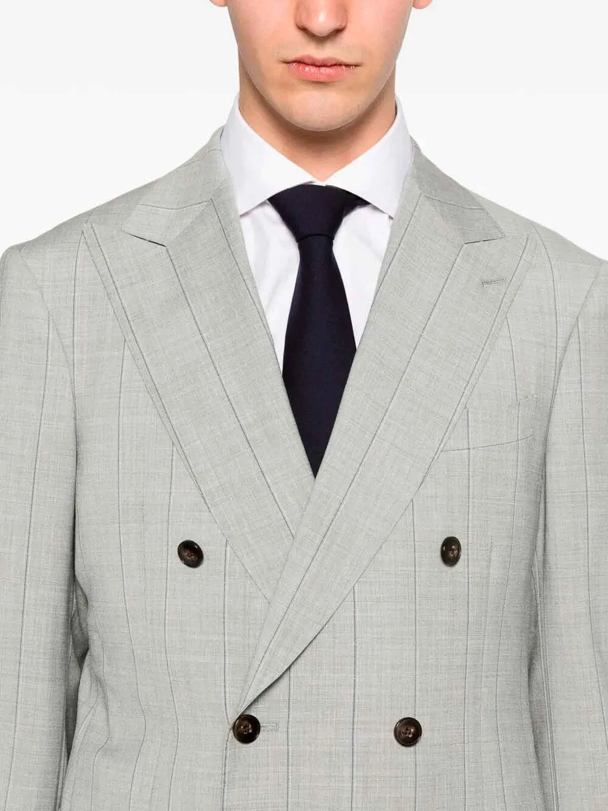 Luigi Bianchi Mantova Virgin Wool Blazer