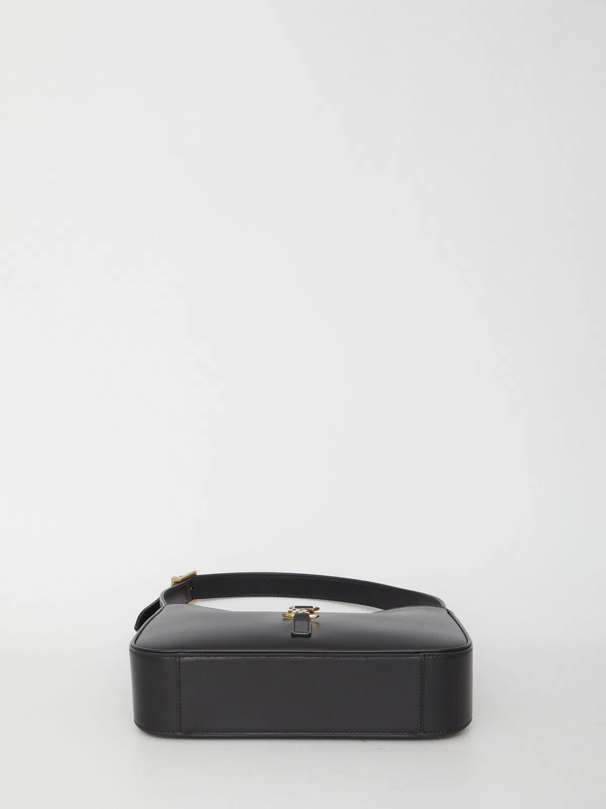 Saint Laurent Black Leather Le 5 Ã 7 Shoulder Bag