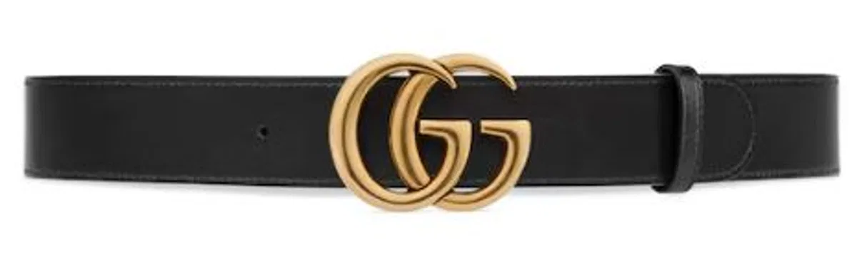 Gucci Gg Marmont Reversible Beige Polyurethane