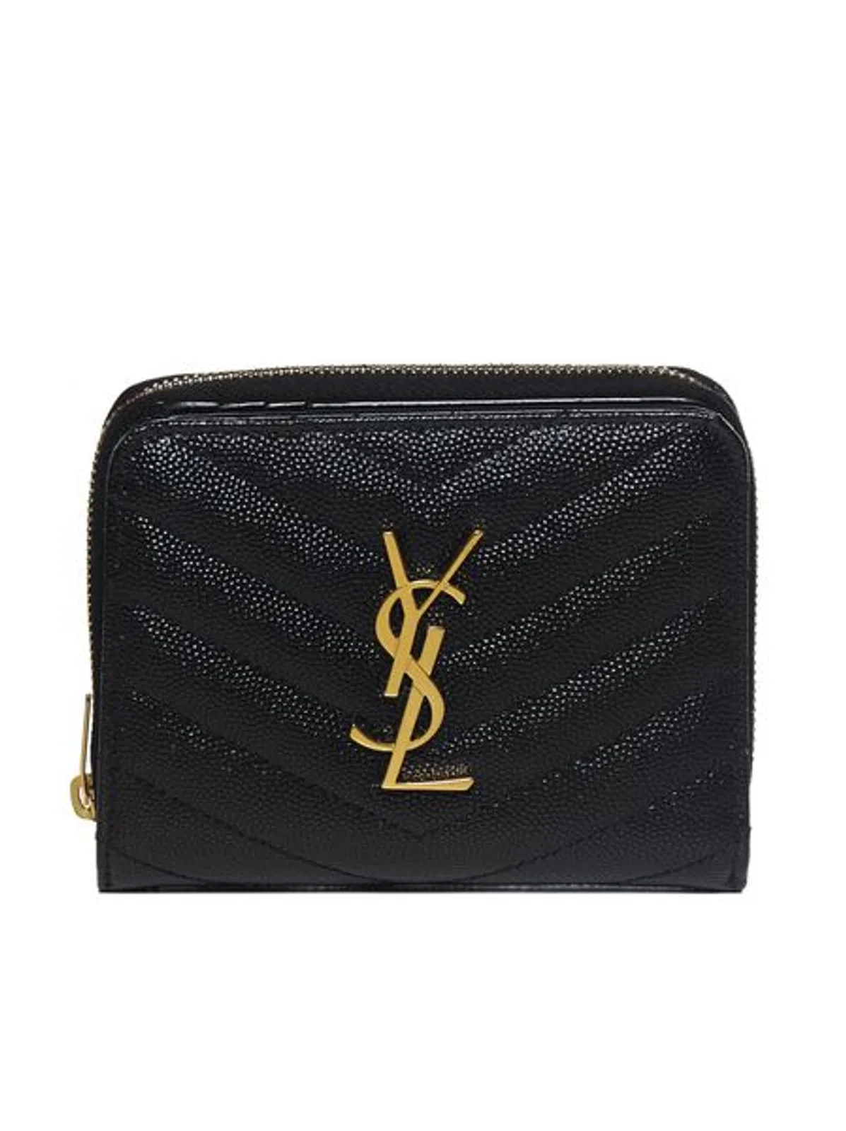 Saint Laurent Cassandre Matelassu00c9 Compact Zip Arou