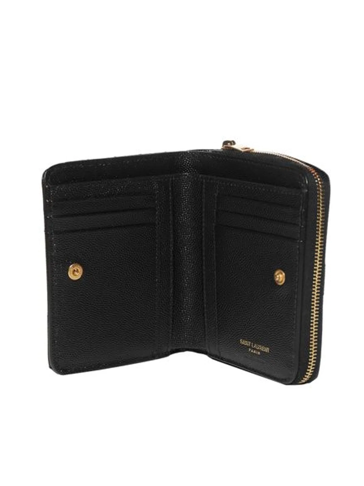 Saint Laurent Cassandre Matelassu00c9 Compact Zip Arou