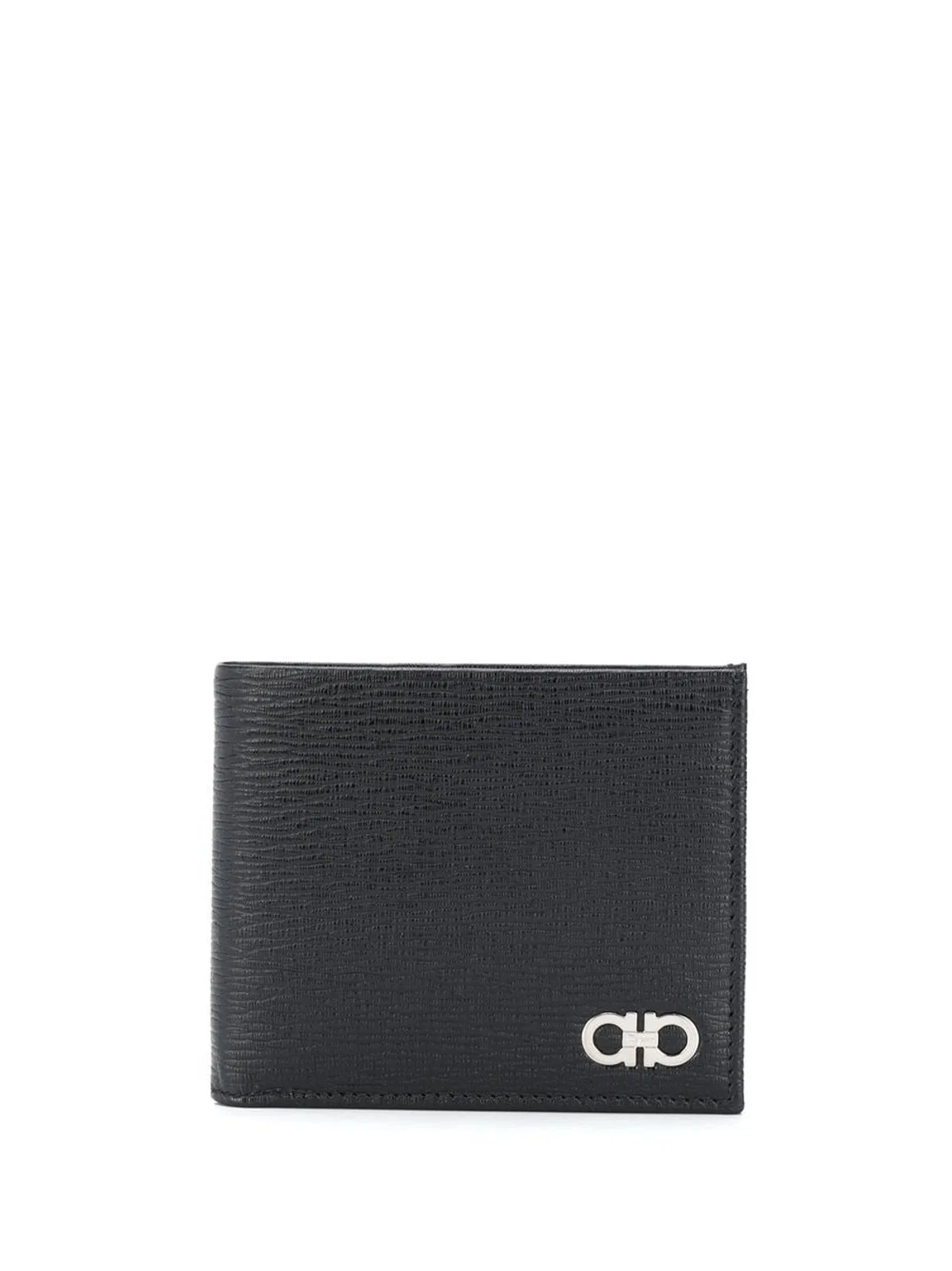 Ferragamo Two-Tone Bi-Fold Leather Wallet