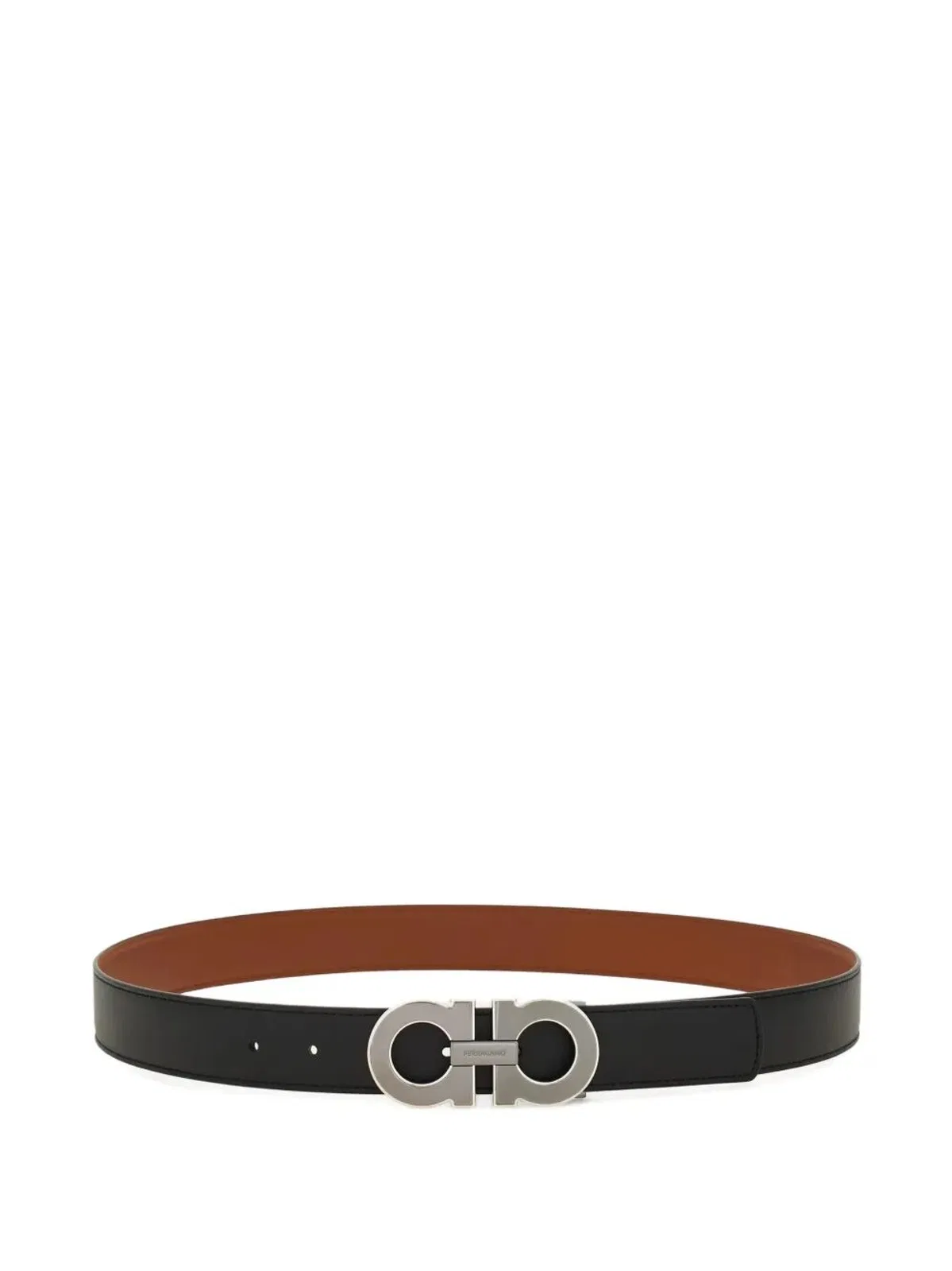 Ferragamo Reversible And Adjustable Gancini Belt