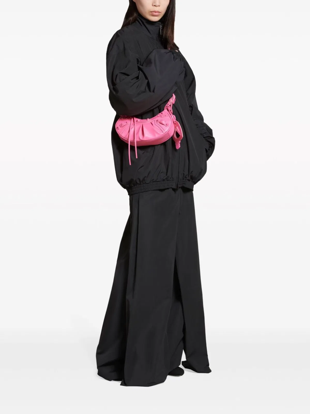 Balenciaga Le Cagole Xs Leather Shoulder Bag