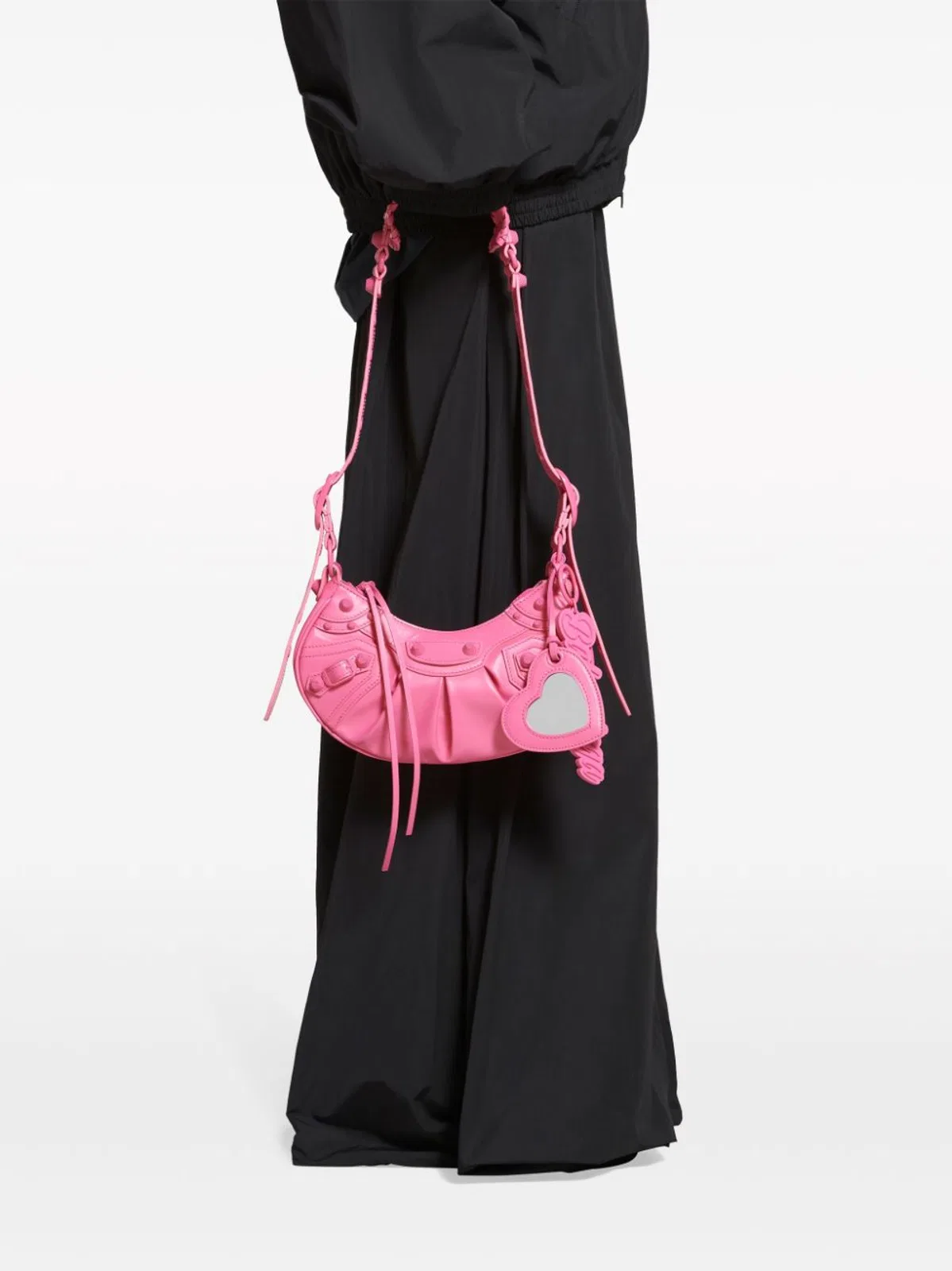 Balenciaga Le Cagole Xs Leather Shoulder Bag