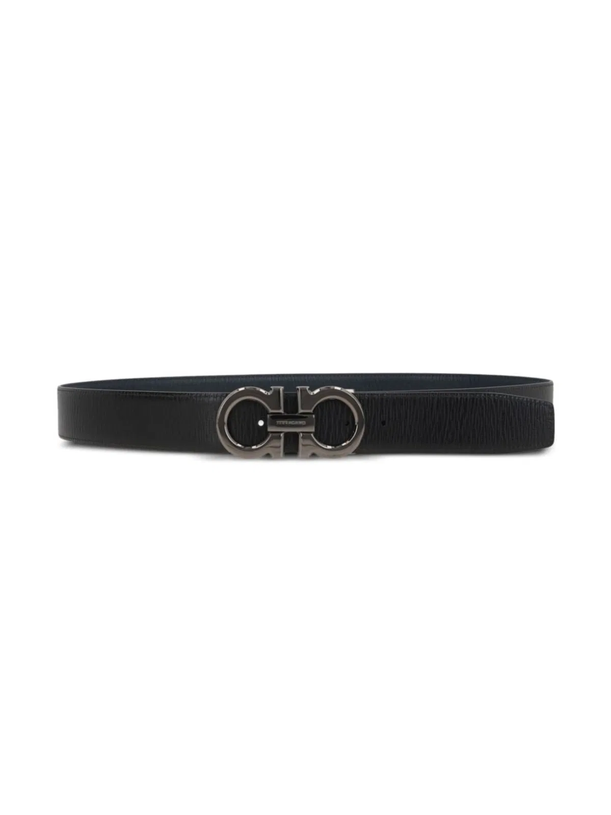Ferragamo Semi-Matte Gancini Reversible And Adjust