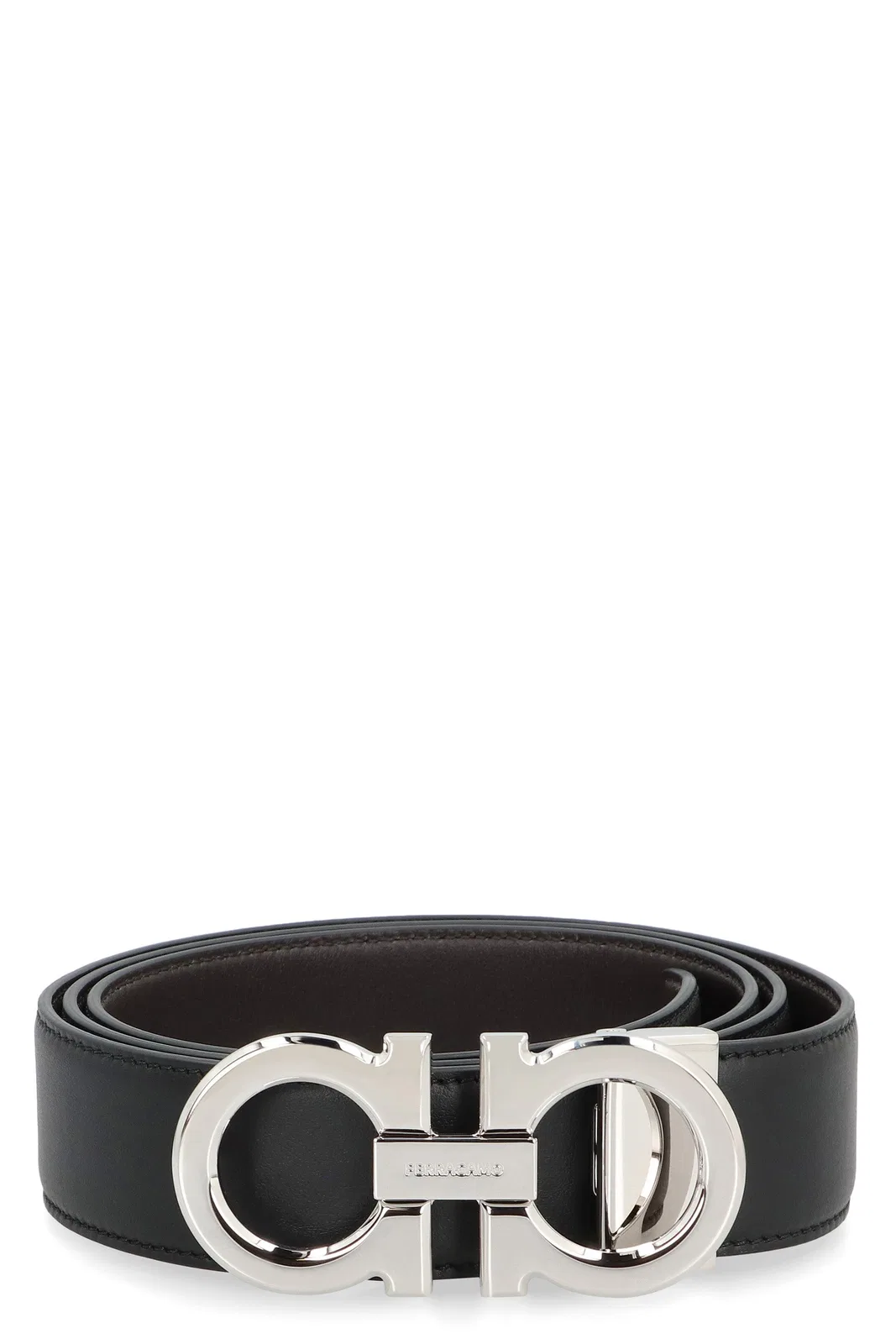 Ferragamo Gancini Reversible Leather Belt