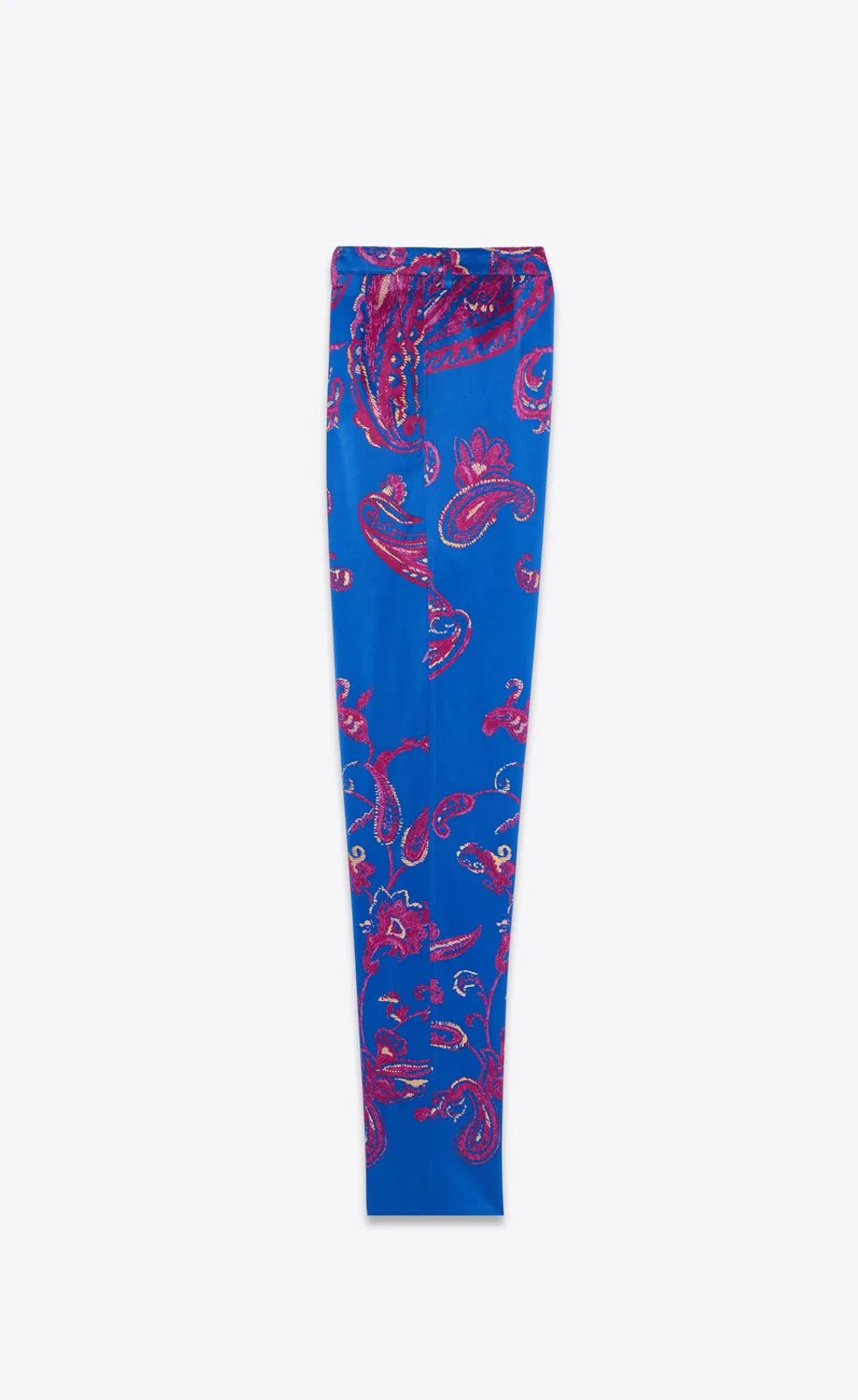 Saint Laurent Pantalon Cachemire Degrade Pig