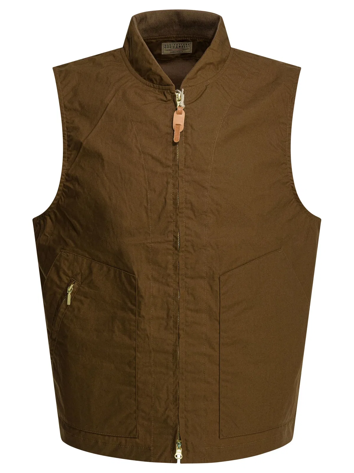 Manifattura Ceccarelli "New Travel" Sleeveless Jacket