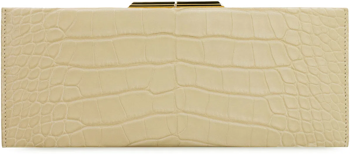 Saint Laurent Midnight Leather Clutch