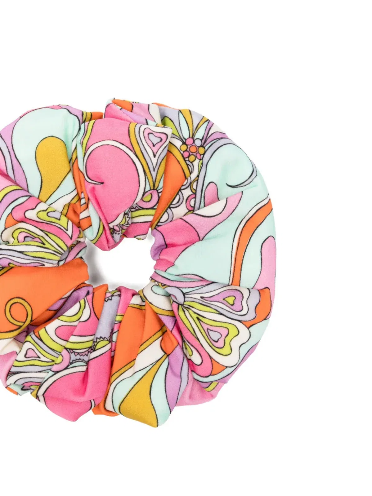 Emilio Pucci Hair Tie With Zip Detail
