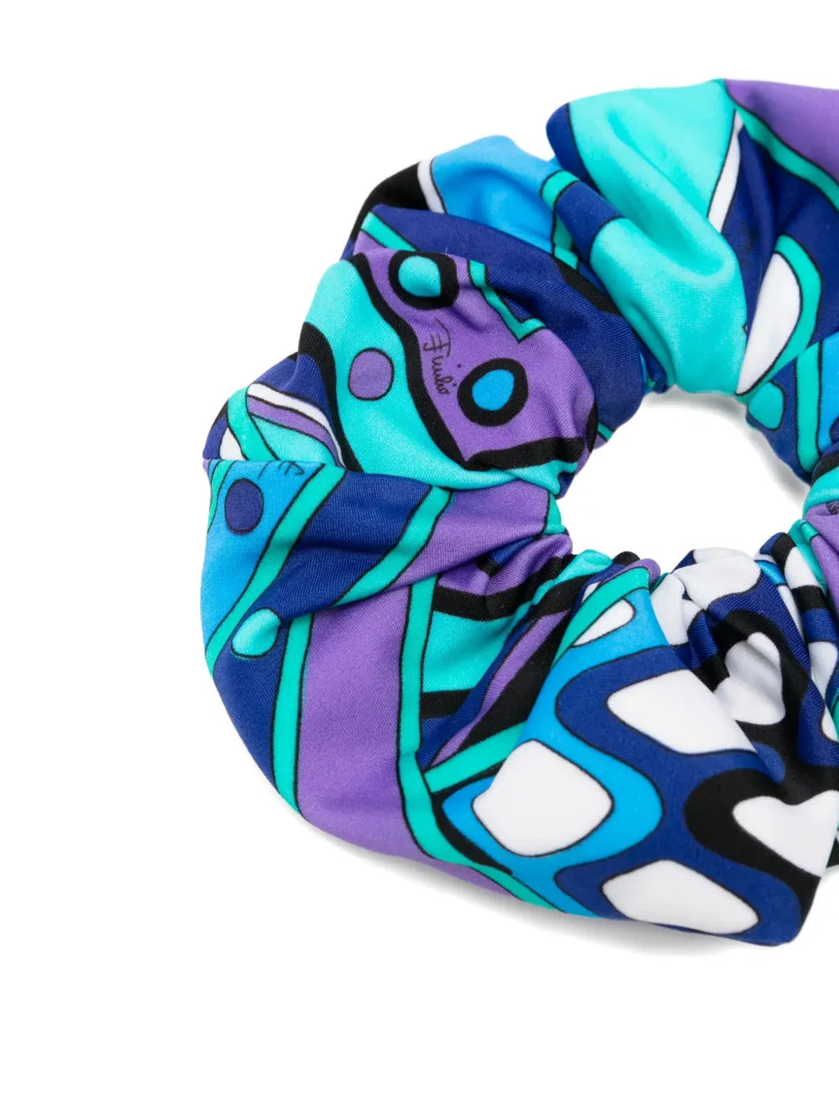 Emilio Pucci Hair Tie With Zip Detail