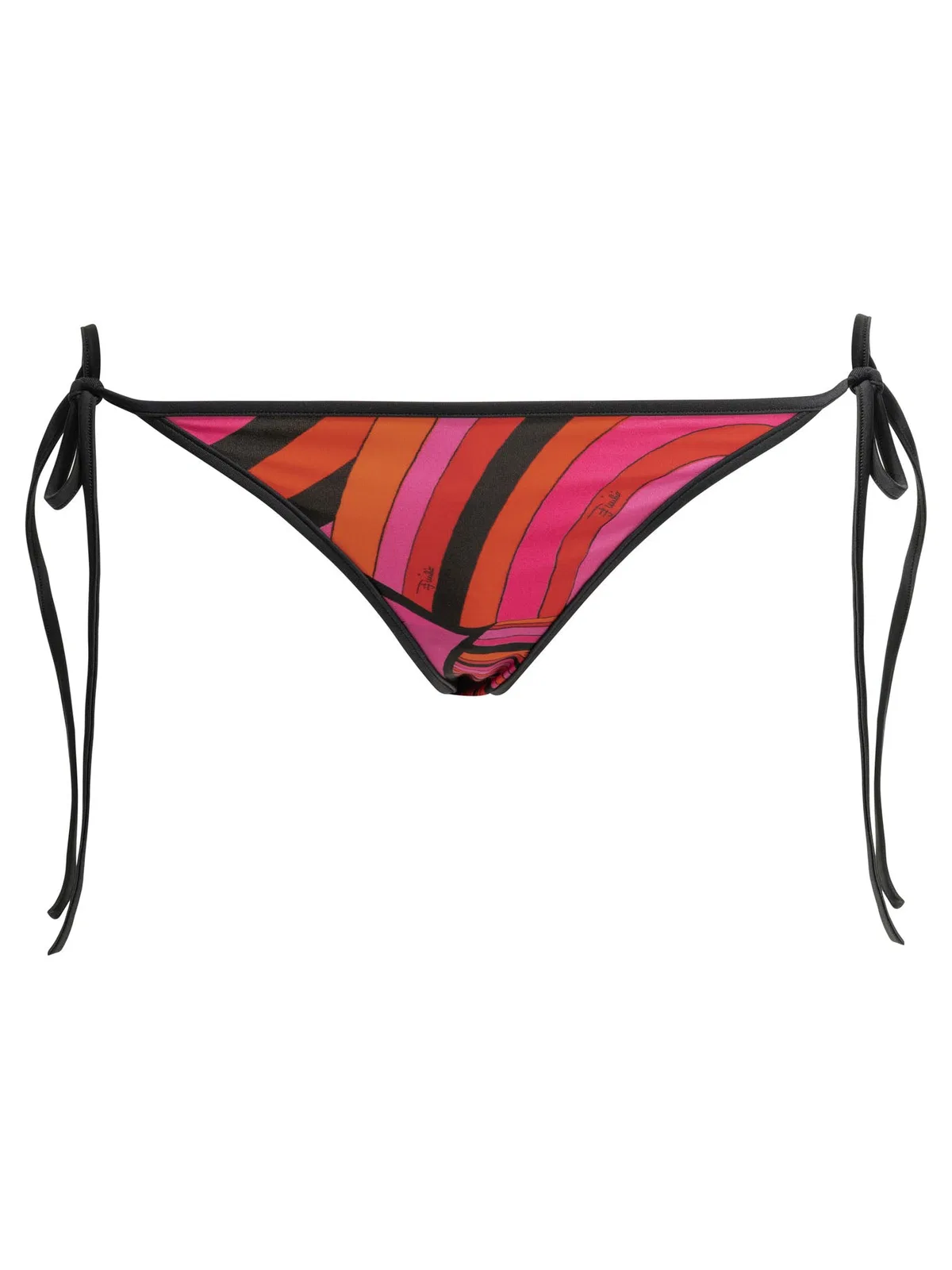 Emilio Pucci Marmo Red Polyamide Elastane Bikini Brie
