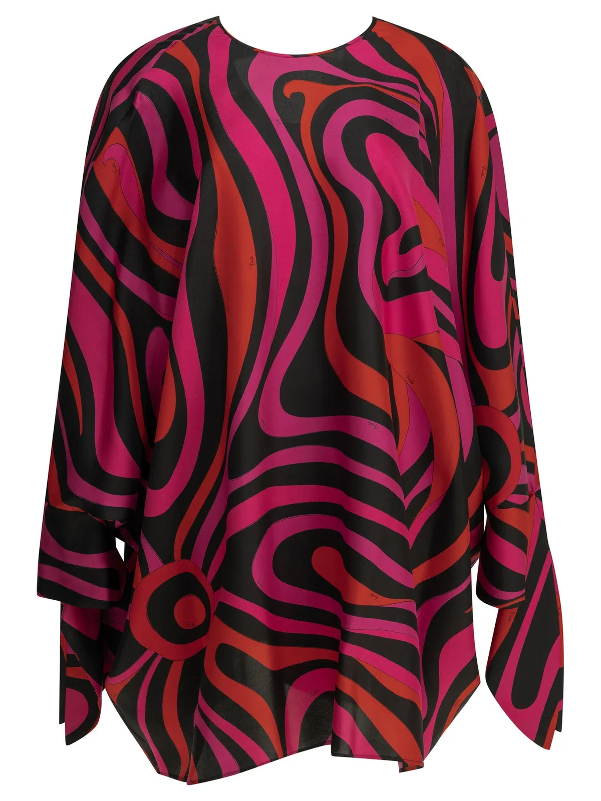 Emilio Pucci "Marmo" Short Caftan Dress