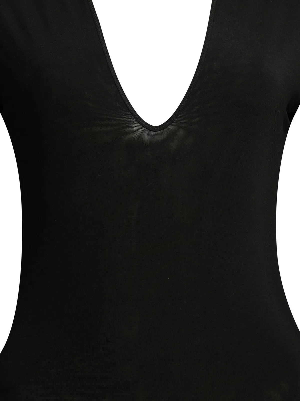 Zimmermann Black Viscose Elastane Long-Sleeved Body