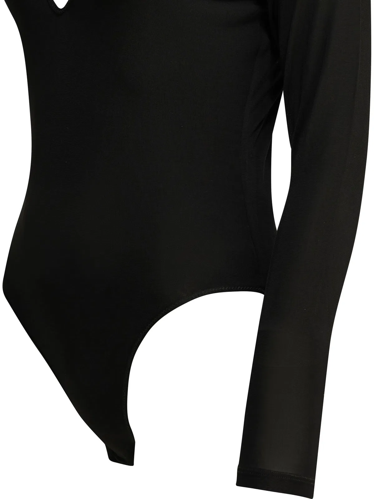 Zimmermann Black Viscose Elastane Long-Sleeved Body