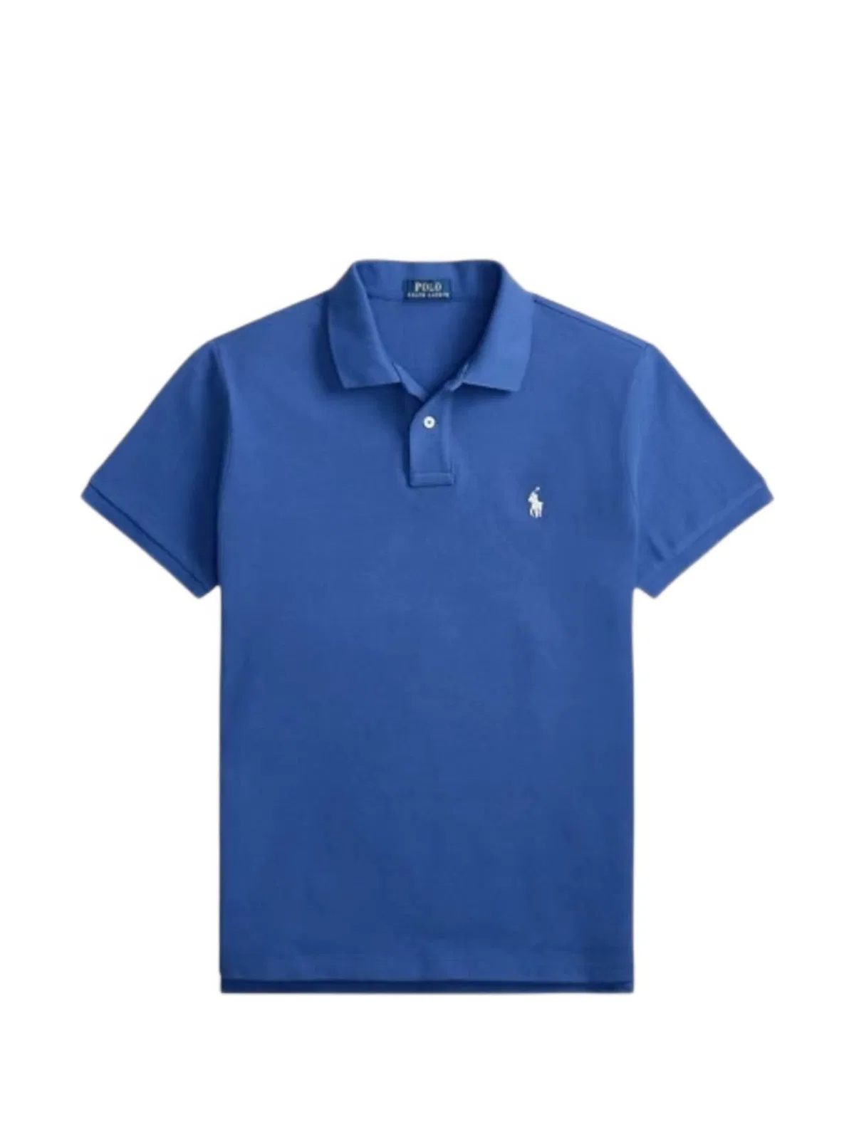 Ralph Lauren Blue Cotton T-Shirt Polo