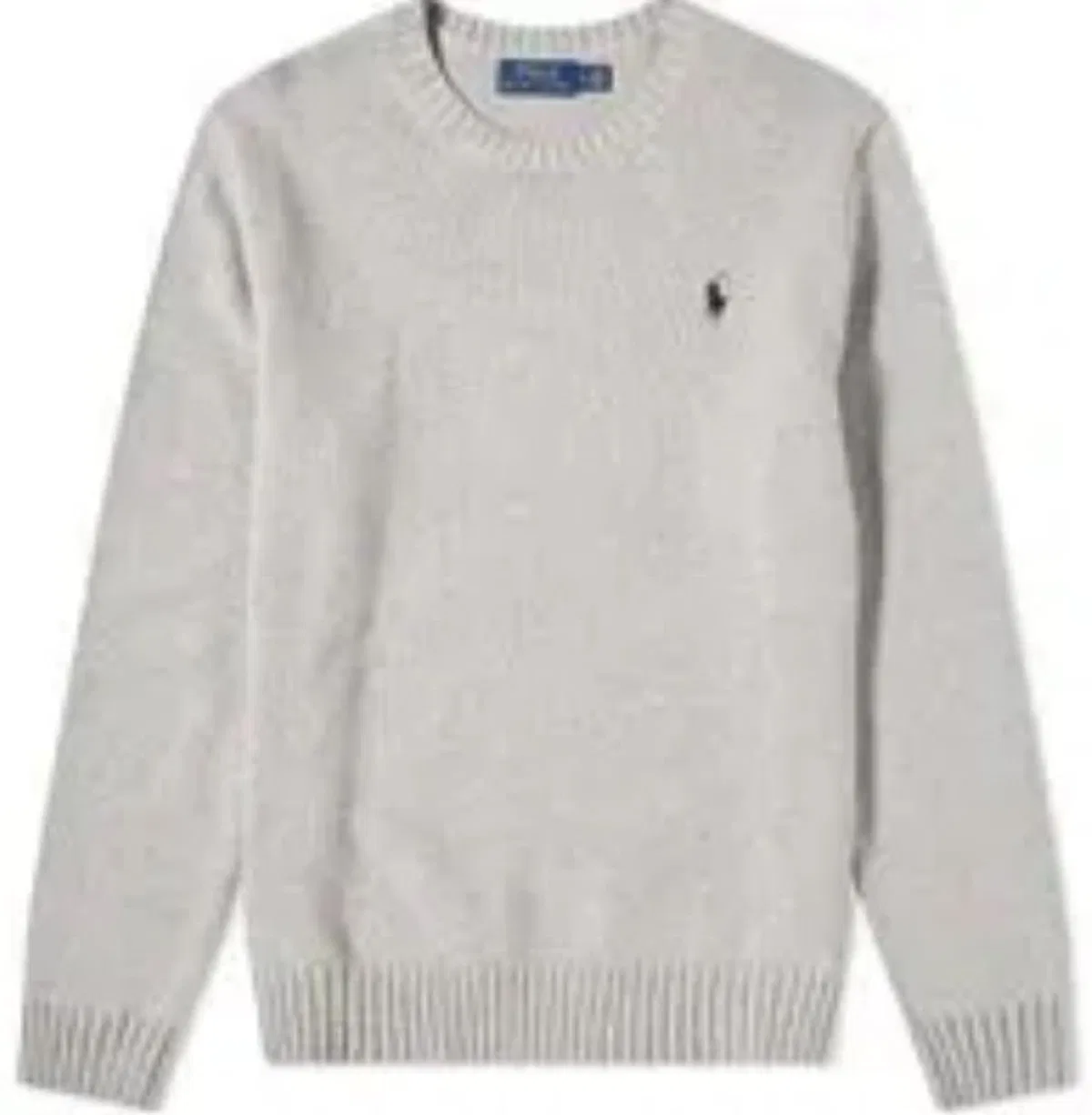 Ralph Lauren Light Grey Fine Knit Sweater