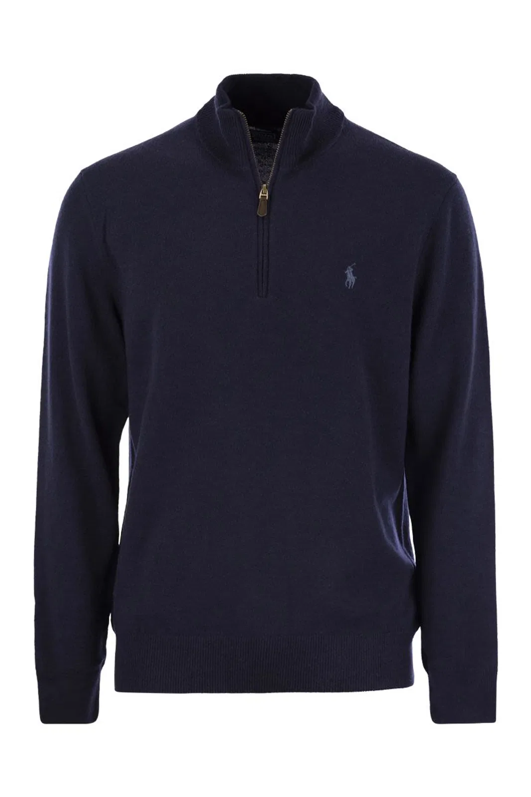 Polo Ralph Lauren Wool Pullover With Half Zip