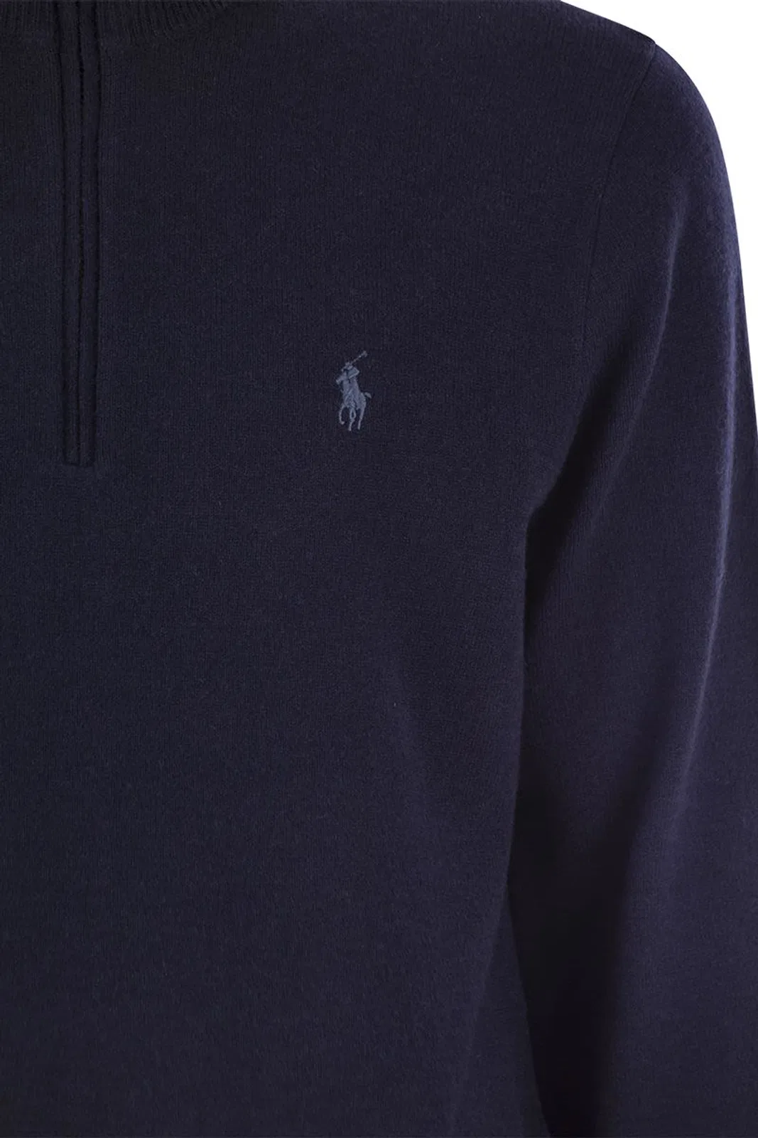 Polo Ralph Lauren Wool Pullover With Half Zip