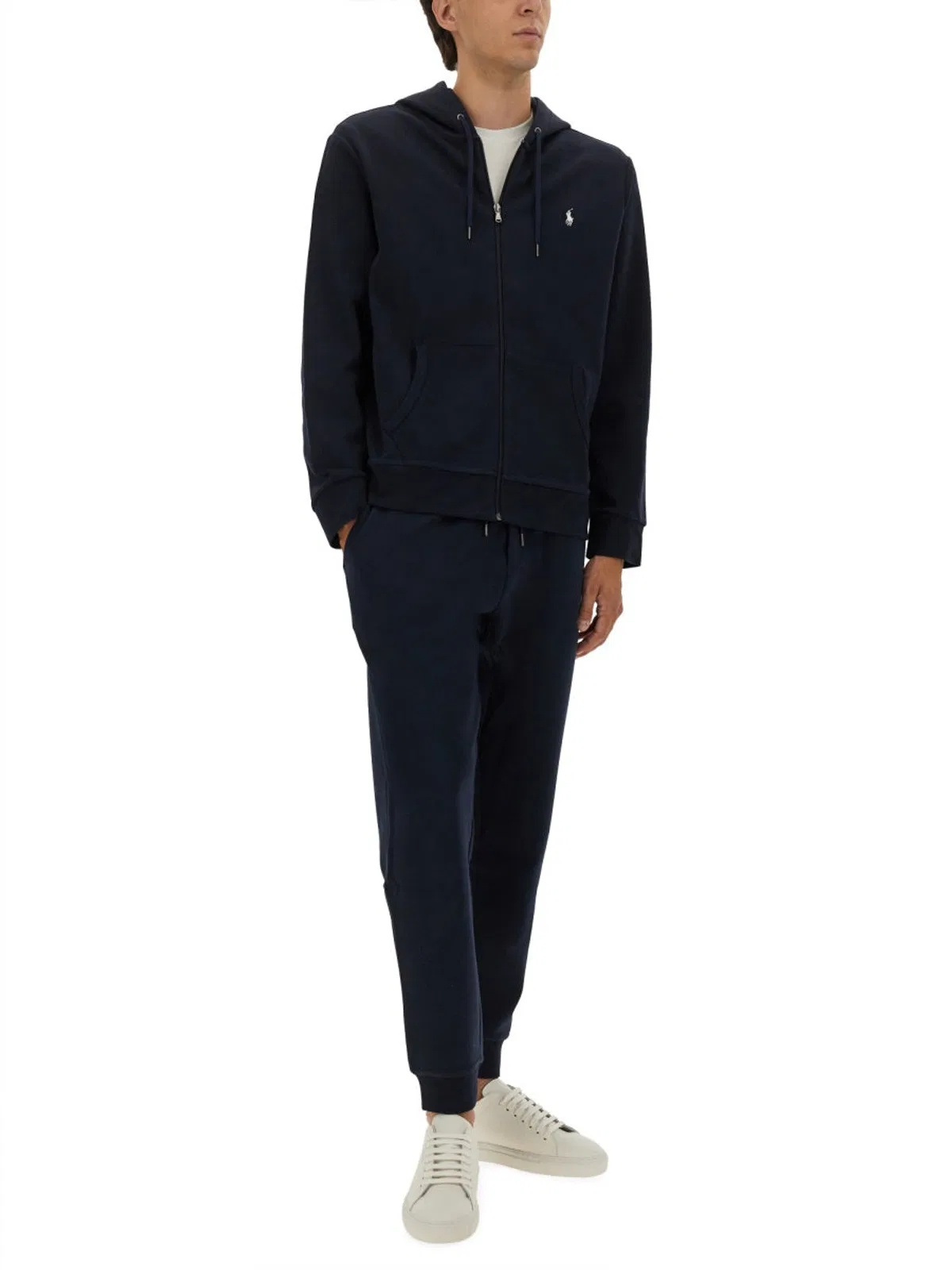 Ralph Lauren Navy Blue Elasticated Drawstring Trouser